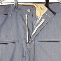 ENGINEERED GARMENTS エンジニアードガーメンツ シアサッカーストライプ マルチポケットパンツ ブルー size30 瑞穂店