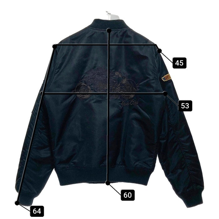 PEANUTS ピーナッツ スヌーピー フライトジャケット  MA-1 ブラック M 瑞穂店