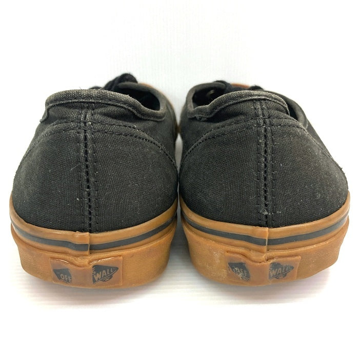 VANS ヴァンズ AUTHENTIC ガムソール ブラック size27cm※ソール減りあり 瑞穂店