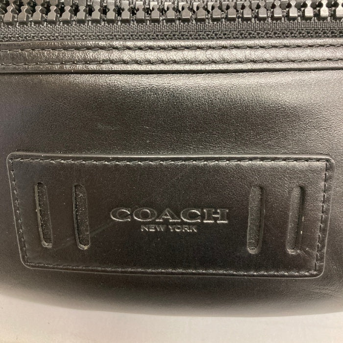 COACH コーチ F75776 ボディバッグ カーフ ブラック 瑞穂店