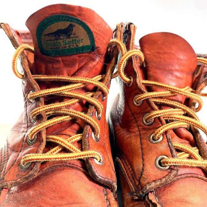 90's REDWING レッドウィング 6" Moc-toe Lug-sole モックトゥ ラグソール 8175  ブラウン USA製 Size US6 1/2 (24.5cm) 福生店