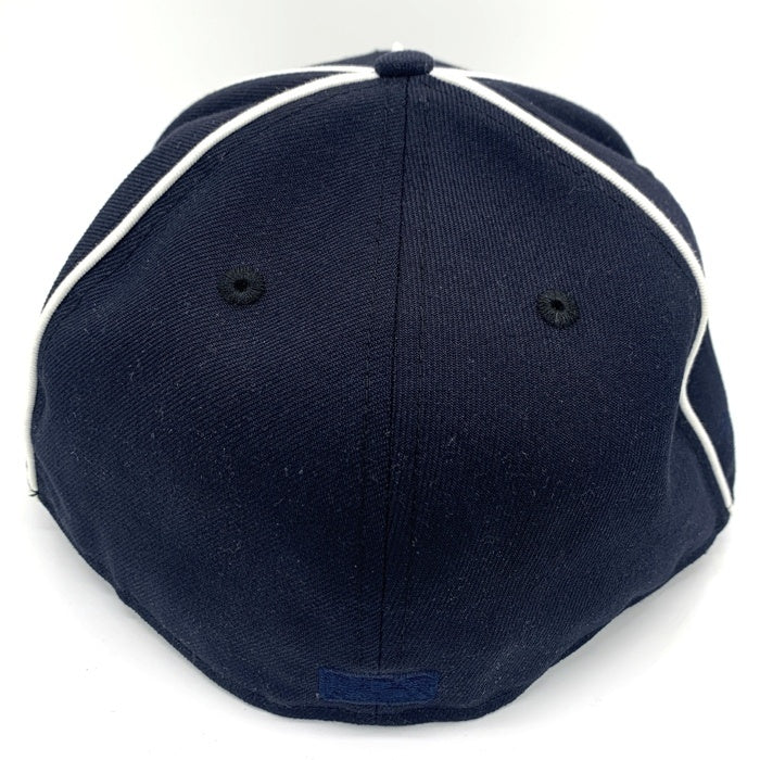New Era ニューエラ 59FIFTY ニューヨーク・ヤンキース パイピング ベースボールキャップ ネイビー ホワイト Size  7 3/4 (61.5cm) 福生店