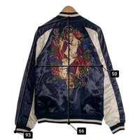 glamb グラム Shepherd's God blouson シェパーズゴッドブルゾン スカジャン ネイビー GB13AT/JKT05 Size 3 福生店