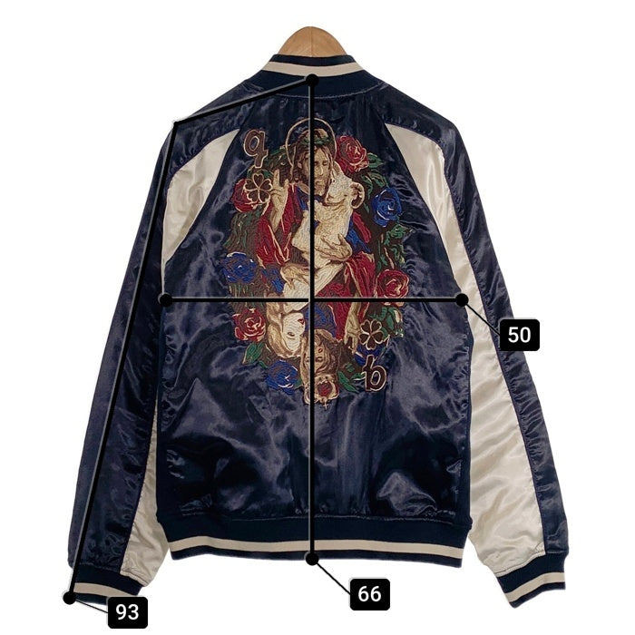 glamb グラム Shepherd's God blouson シェパーズゴッドブルゾン スカジャン ネイビー GB13AT/JKT05 Size 3 福生店