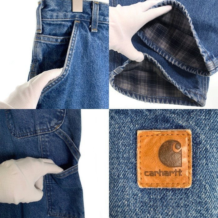 Carhartt カーハート デニムペインターパンツ ワーク 裏地フランネル インディゴ B236 DST Size 36×30 福生店