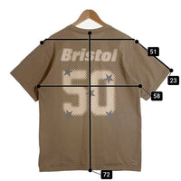 F.C.Real Bristol エフシーレアルブリストル 23AW LETTERED EMBLEM TEE 半袖 Tシャツ ベージュ FCRB-232086 50 Size XL 福生店