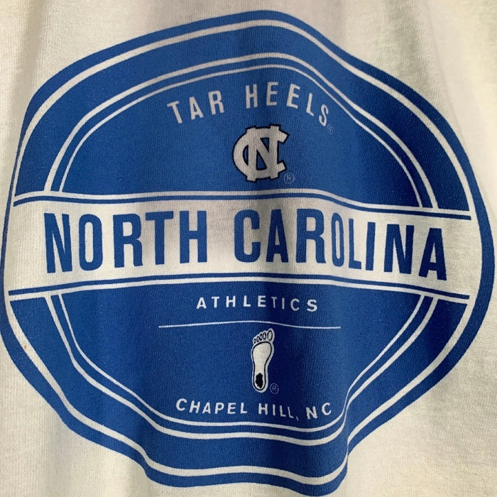 90's NIKE ナイキ JORDAN BRAND ジョーダンブランド NORTH CAROLINA ノースカロライナ大学 プリントTシャツ ホワイト USA製 デッドストック Size XL 福生店