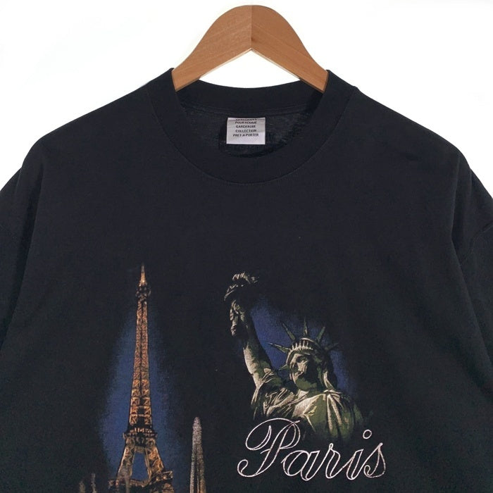 VETEMENTS ヴェトモン PARIS TOURIST T-SHIRT パリ ツーリスト 半袖 Tシャツ ブラック Size XS 福生店