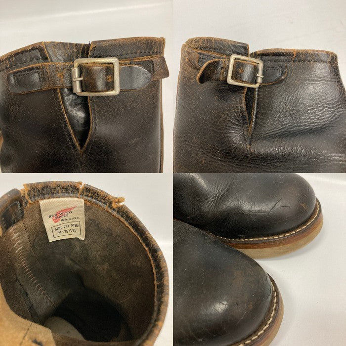 RED WING レッドウィング ANSI Z41 PT83 エンジニア ブーツ ブラック size7・1/2 瑞穂店