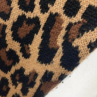 Beams ビームス レオパード柄 カーディガン ブラウン Size L 瑞穂店