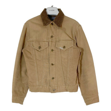Carhartt カーハート 裏ブランケット 襟コーデュロイ トラッカージャケット ブラウン size38 瑞穂店