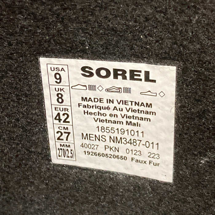 SOREL ソレル 1855191011 スノーブーツ ブラック size27cm 瑞穂店