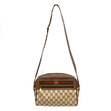 GUCCI グッチ GGスプリーム シェリーライン ショルダーバッグ オールド 001.56.6472 ベージュ ブラウン 瑞穂店