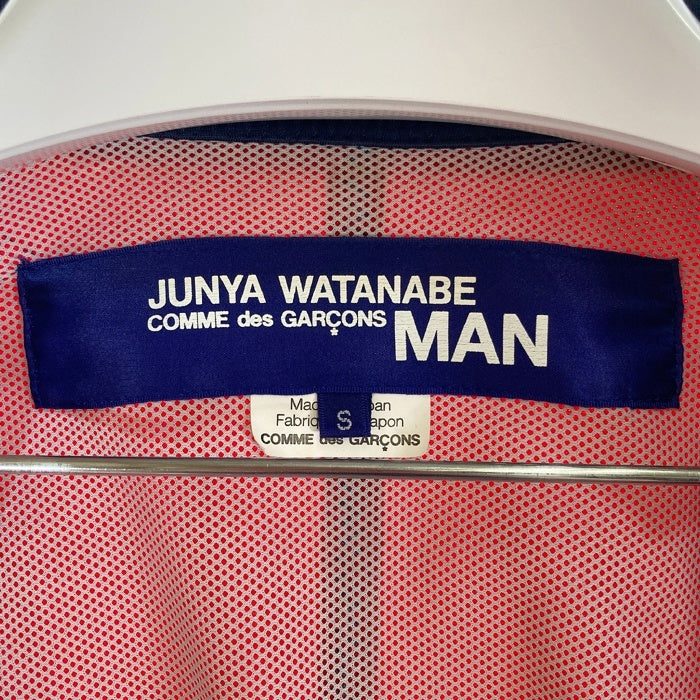 JUNYA WATANABE COMME des GARCONS MAN ジュンヤワタナベ コムデギャルソンマン WS-J011 AD2006 再構築 パッチワーク テーラードジャケット ネイビー sizeS 瑞穂店