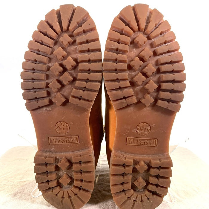 Timberland ティンバーランド STUSSY ステューシー サイドジップ イエローブーツ ライトブラウン 6129A Size US10.5 (28.5cm) 福生店
