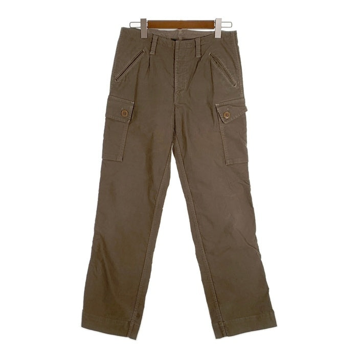 H.R.MARKET ハリウッドランチマーケット ジャーマンクロス ストレッチカーゴパンツ オリーブ Size 3 福生店