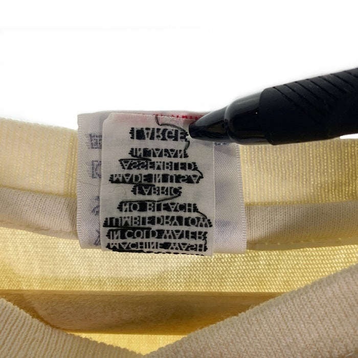 WALLA WALLA SPORTS ワラワラ スポーツ FOOTBALL SHIRTS ナンバリング フットボールシャツ 五分袖 生成り Size L 福生店