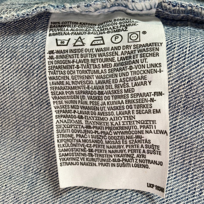 Levi’s リーバイス 70550-0476 01年製 ユーロリーバイス チュニジア製 トラッカージャケット Gジャン ライトインディゴ sizeL 瑞穂店