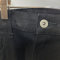 JUNYA WATANABE COMME des GARCONS MAN ジュンヤワタナベ コムデギャルソンマン 14SS スウェードレザーポケット パッチワークブラックデニムパンツ WN-P001 AD2014 Size XS 瑞穂店