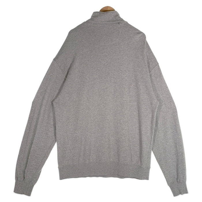 HUF ハフ コットン ハーフジップ スウェット グレー Size L 福生店