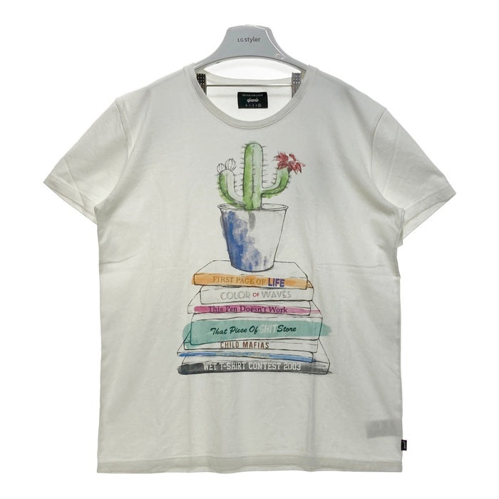 glamb グラム Chill CS チルカットソー プリントTシャツ ホワイト GB17SM/CS22 Size 4 瑞穂店