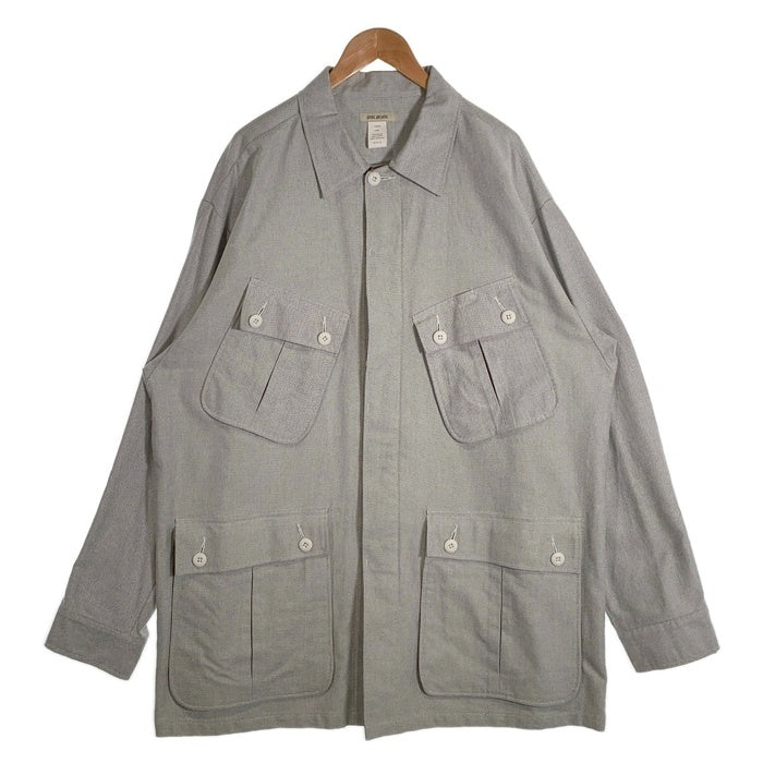 VAINL ARCHIVE ヴァイナルアーカイブ B.D.U-OX ジャングルファティーグ ジャケット オックスフォード グレー VAS22006 Size L 福生店