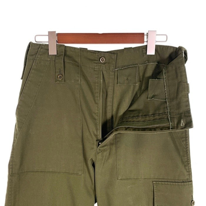 イギリス軍 ミリタリー ベイカーカーゴパンツ ファティーグ オリーブ Size 85/80/96 福生店