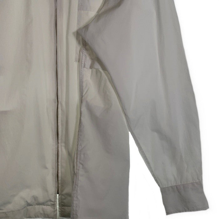 UNIVERSAL PRODUCTS ユニバーサルプロダクツ T.M. ZIP FRONT L/S BLOUSON トーマスメイソン ジップアップブルゾン ジャケット ホワイト コットン 201-60307 Size 2 福生店