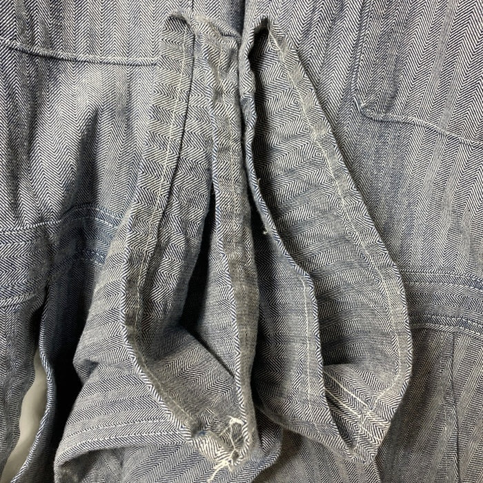 RED KAP レッドキャップ ヘリンボーン オールインワン 月桂樹ボタン グレー Size 42 瑞穂店