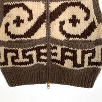 WIND AND SEA ウィンダンシー COWICHAN KNIT VEST カウチンニットベスト グレー WDS-O-ATWK-24-Q4-KN-02 福生店