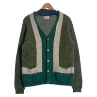Backers バッカーズ ストライプ ブラッシュド カーディガン グリーン Size M 福生店