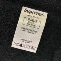 SUPREME シュプリーム 20AW Brushed Mohair Cardigan ブラッシュド モヘアカーディガン ブラック Size L 福生店