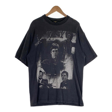 90's~ SCARFACE スカーフェイス プリントTシャツ ブラック GOLD SERIES Size XL 福生店