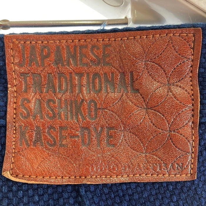 STUDIO D'RTISAN ステュディオダルチザン 1812 SASHIKO KASE-DYE ハーフパンツ ネイビー size34 瑞穂店