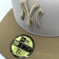 New Era ニューエラ 59FIFTY ONSPOTZ オンスポッツ別注 2トーン ベースボールキャップ ベージュ Size 7 5/8 (60.6cm) 福生店