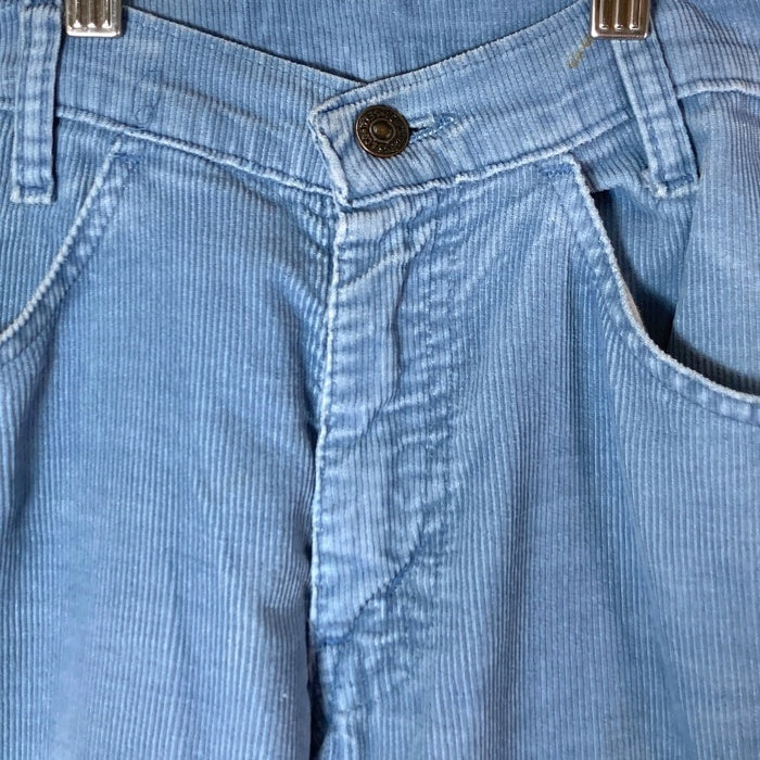 Levi’s リーバイス USA製 ボタン裏83 ホワイトタブ ベルボトム コーデュロイパンツ ライトブルー size- 瑞穂店