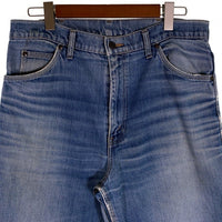 90's Levi's リーバイス ボタン裏J22 隠しリベット カットオフ ジッパーフライ デニムパンツ ライトブルー 日本製 Size ウエスト約90cm 福生店