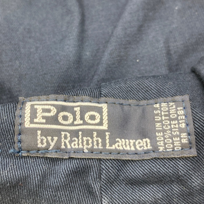 POLO by Ralph Lauren ラルフローレン バケットハット USA製　ネイビー 瑞穂店