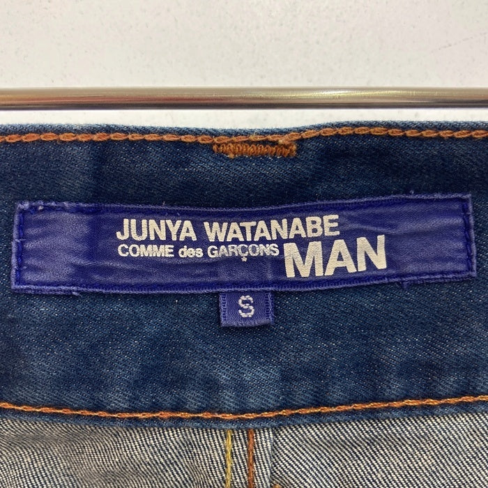JUNYA WATANABE COMME des GARCONS MAN ジュンヤワタナベ コムデギャルソンマン WC-P048 AD2018 迷彩ポケット デニムショートパンツ インディゴ sizeS 瑞穂店