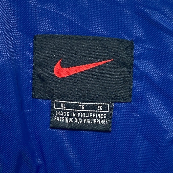NIKE ナイキ 裏フリース フルジップジャケット ブルー sizeXL 瑞穂店