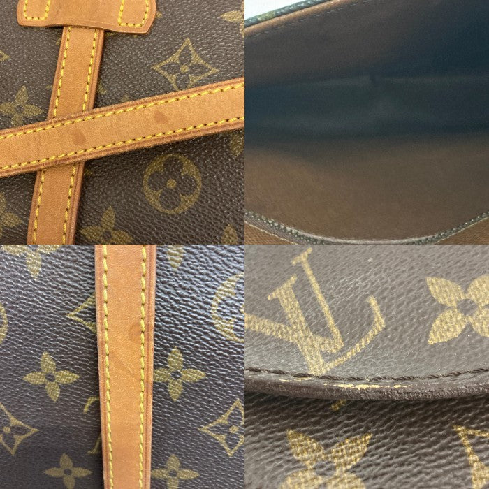 LOUIS VUITTON ルイヴィトン M51232 シャンティGM モノグラム ショルダーバッグ ブラウン 瑞穂店