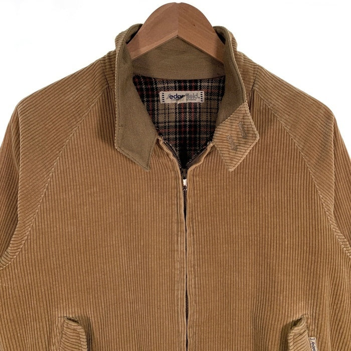 Sedgefield セッジフィールド 裏ブランケット コーデュロイ ジップアップ ジャケット Size M 福生店