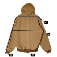 Carhartt カーハート USA製 裏サーマル アクティブジャケット ブラウン sizeM 瑞穂店