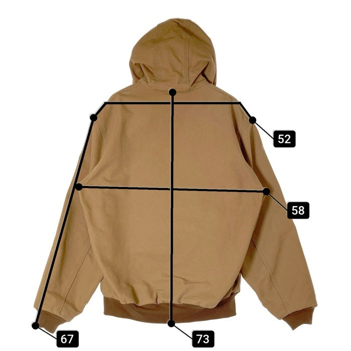 Carhartt カーハート USA製 裏サーマル アクティブジャケット ブラウン sizeM 瑞穂店