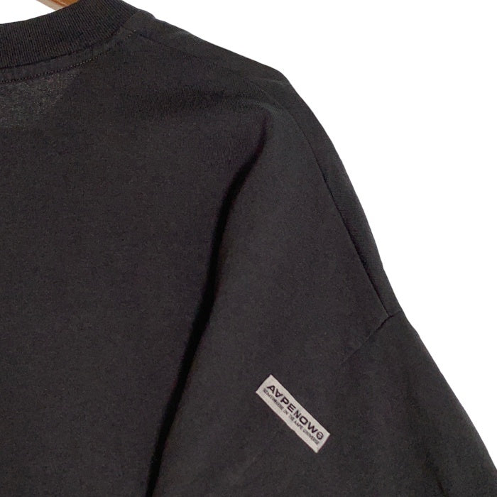 AAPE エーエイプ NOW TEE ラバーパッチ Tシャツ チャコールグレー AAPTEM1245XXK Size XXL 福生店