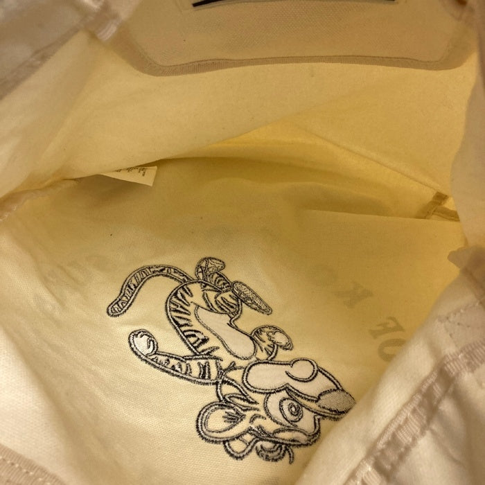 Onitsuka Tiger オニツカタイガー タイガー刺繍 2WAY キャンバス ショルダーバッグ キナリ 瑞穂店