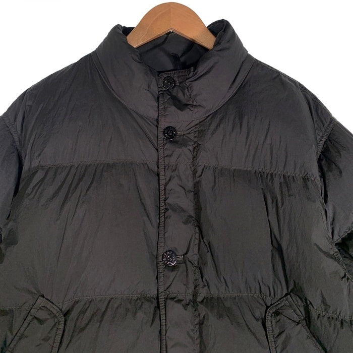 STONE ISLAND ストーンアイランド 24AW GIUBBOTTO VERA PIUMA RDS ガーメント ダイ スタンドカラー ダウンジャケット チャコール 811540123 Size M 福生店