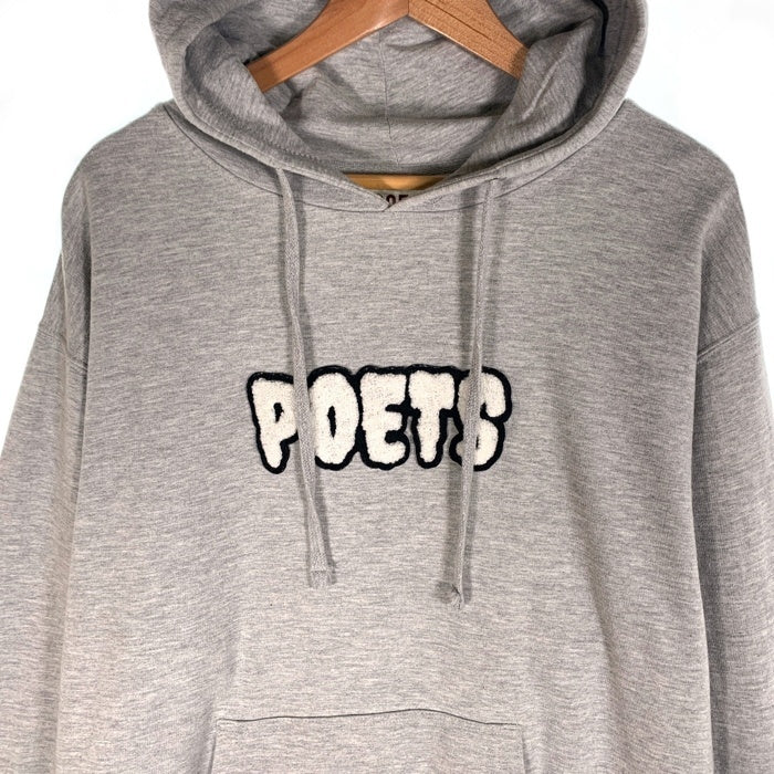 POETS BRAND ポエツブランド Pullover Hoodei プルオーバー フーディー パーカー グレー Size L 福生店