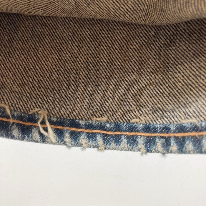 EVISU PARIS エヴィス パリ ボタンフライ テーパードデニムパンツ ジーンズ インディゴ Lot.0001 Size 29×34 瑞穂店