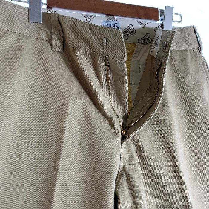 STANDARD CALIFORNIA スタンダードカリフォルニア SD T/C Work Pants WT ワークパンツ ワイド テーパード ベージュ Size W34 福生店
